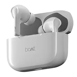 boAt Airdopes 163/ Airdopes 161 in Ear Earbuds with 40 HRS Battery, Fast Charge, 13mm Drivers, IPX5, Quick Touch Response Control (Ivory White)