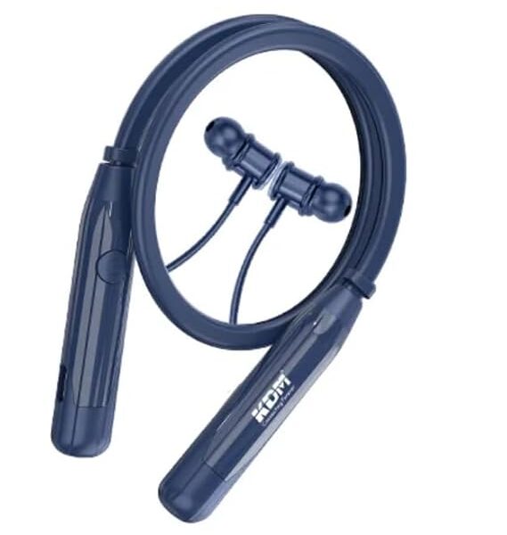 KDM A2 Easy Bluetooth 5.4 Neckband Earphones, 50 Hours Playtime