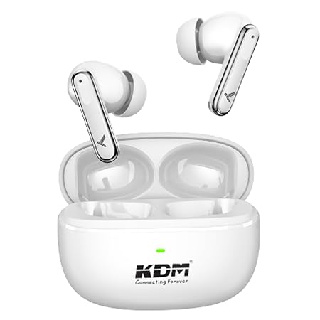 KDM – W1 Movepods Truly Wireless in Ear Earbuds with 45hrs Playtime, Smart Charging case